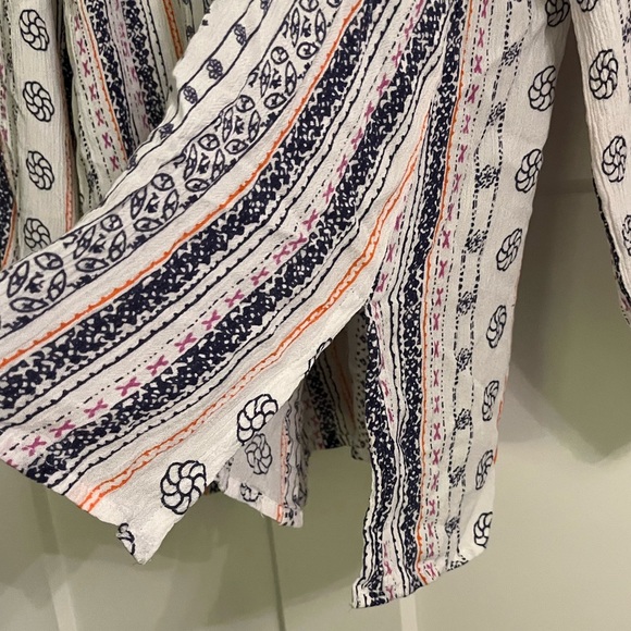 Grace & Lace Willow Button Down Peasant Blouse - Size XL - NWT - Picture 11 of 11